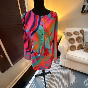 Vibrant Multicolor Women's Top